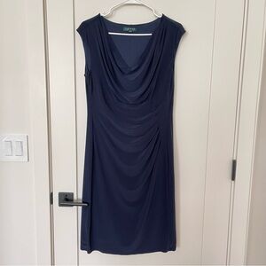 Ralph Lauren Deep Blue Midi Dress